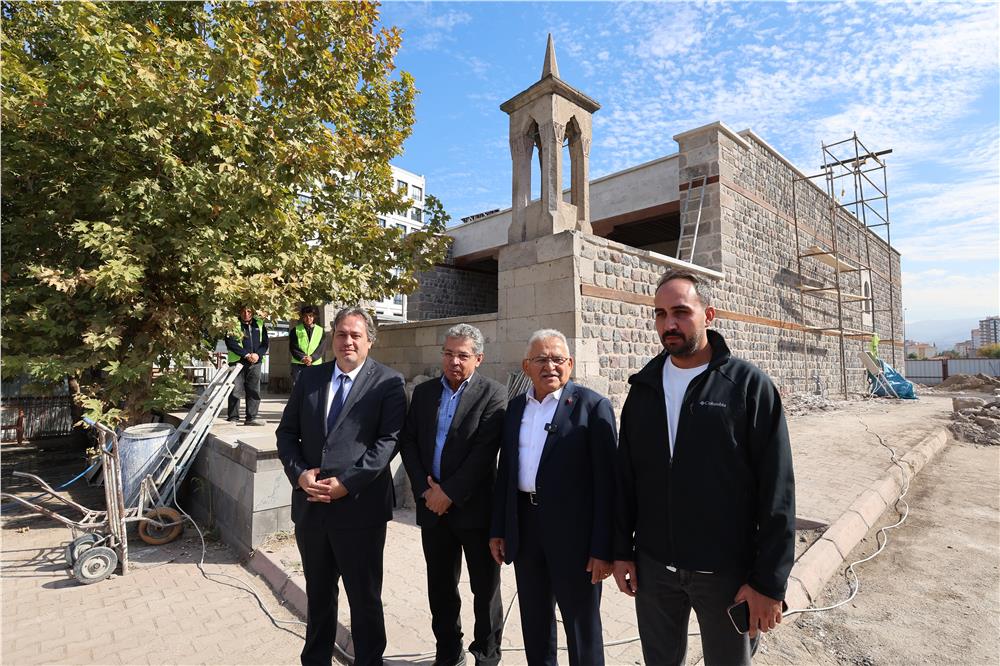 Başkan Büyükkılıç: Tasmakıran Camii’nin Restorasyonu Ramazan’a Kadar Tamamlanacak Başkan Büyükkılıç: Tasmakıran Camii’nin Restorasyonu Ramazan’a Kadar Tamamlanacak