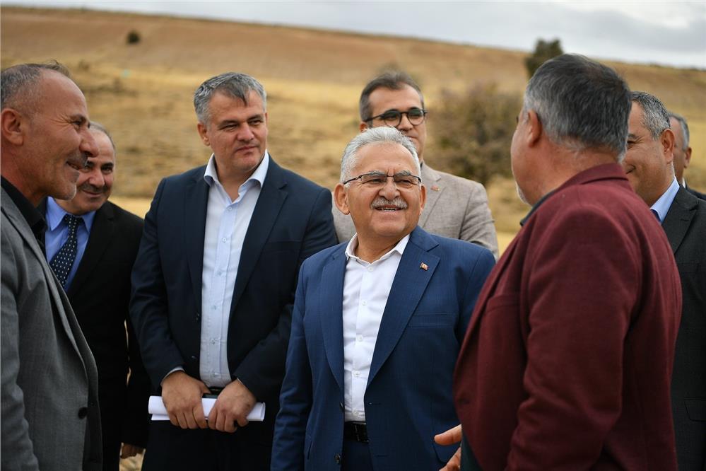 Büyükkılıç’tan Talas ilçesi kırsal mahallelerinde yatırım incelemesi Büyükkılıç’tan Talas ilçesi kırsal mahallelerinde yatırım incelemesi