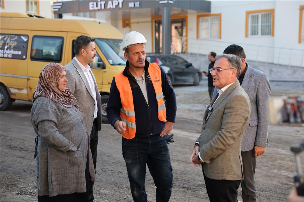 Hacılar'da son rötuşlar: Konutlar kışa kalmayacak Hacılar'da son rötuşlar: Konutlar kışa kalmayacak