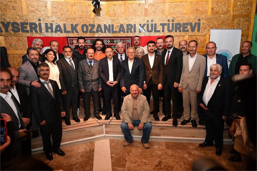 Kayseri Halk Ozanları Kültür Evi Yeni Yüzüyle Hizmete Açıldı Kayseri Halk Ozanları Kültür Evi Yeni Yüzüyle Hizmete Açıldı