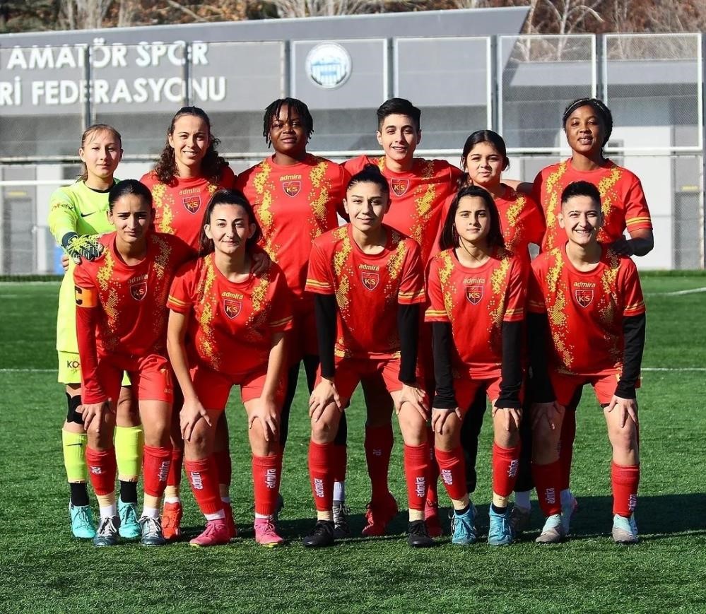 Kayseri Kadın Futbol Kulübü’nün Fikstürü Belli Oldu