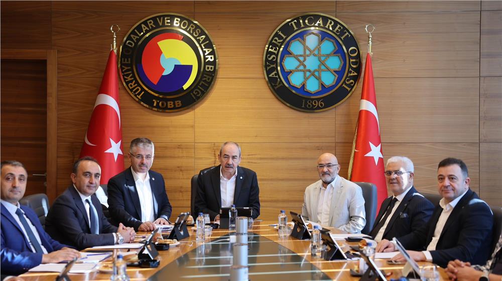 Kayseri Ticaret Odası’nda Mesleki Eğitim İstişare Toplantısı Gerçekleştirildi