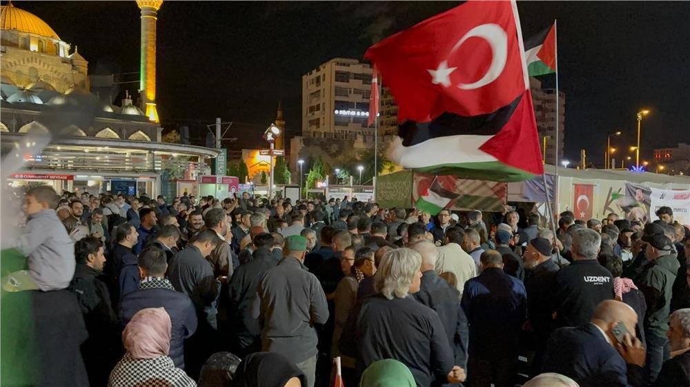 Kayseri’de Sumud Filosu’na Müdahaleye Tepki