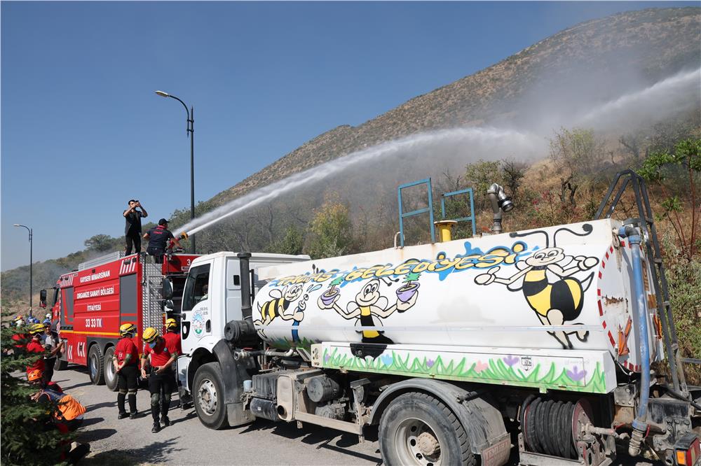 Talas Belediyesi’nden Alev Kalkanı Projesine 1 Milyon 400 Bin Tl’lik Destek