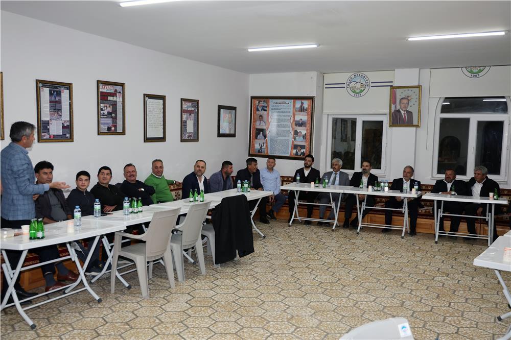 Talas’ta muhtarlar Reşadiye’de buluştu Talas’ta muhtarlar Reşadiye’de buluştu