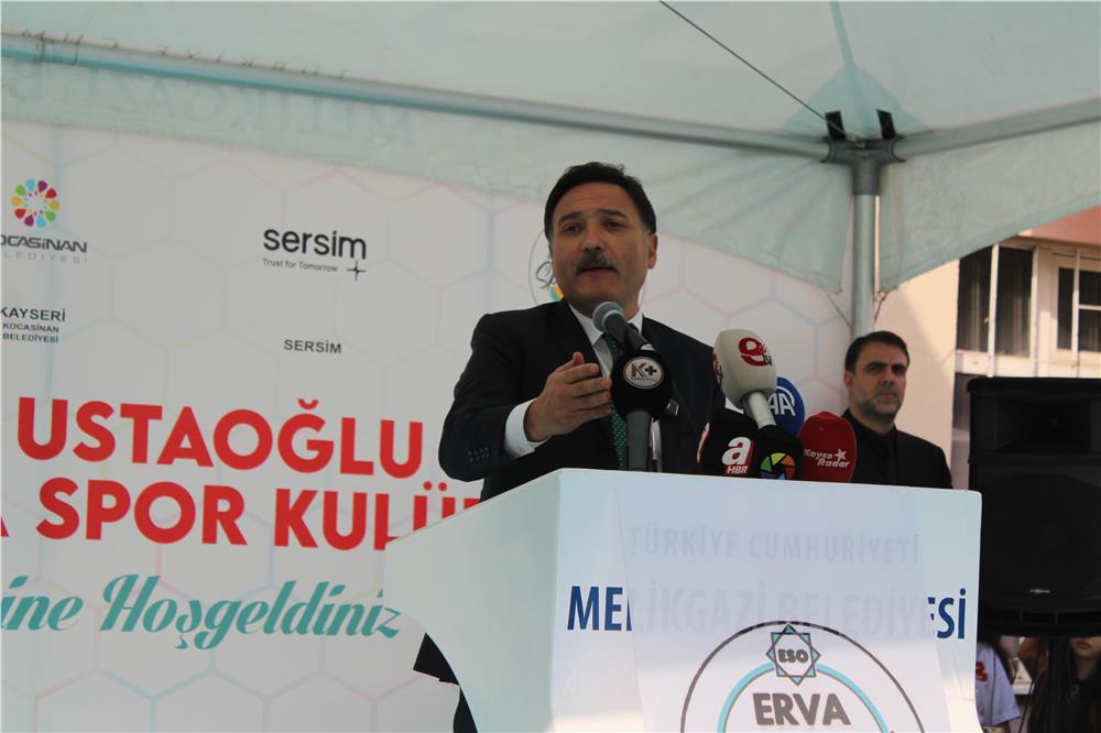 62. ERVA Spor Okulu açıldı