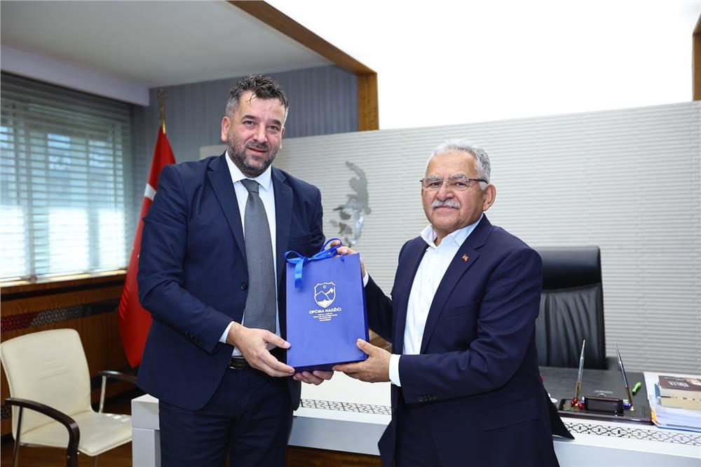 Başkan Büyükkılıç, Bosna-Hersek heyetine turizm şehri Kayseri'yi anlattı
