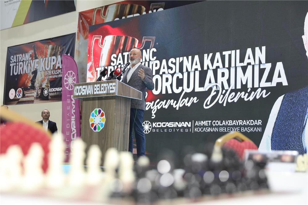 Başkan Çolakbayrakdar: Satrançta kazanan, Türkiye’nin geleceği olan evlatlarımızdır