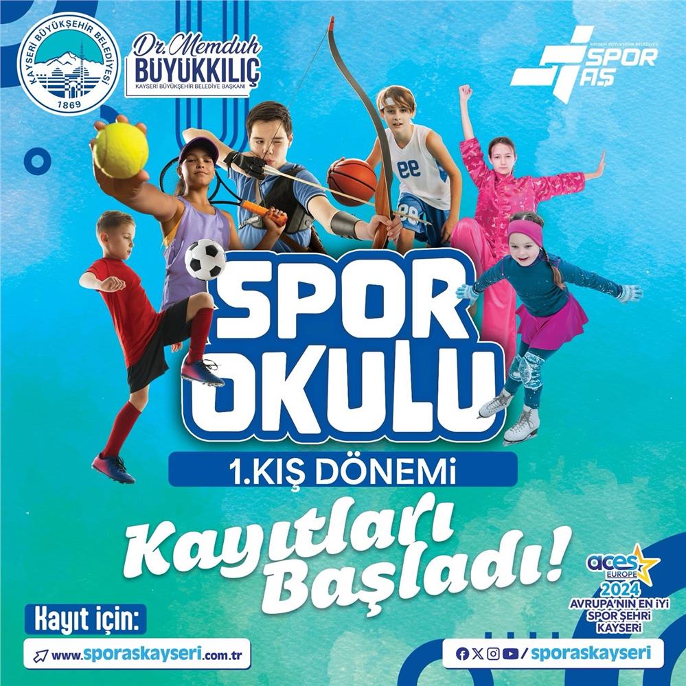 Büyükşehir'in spor okulunda 1. kış dönemi kayıtları başladı