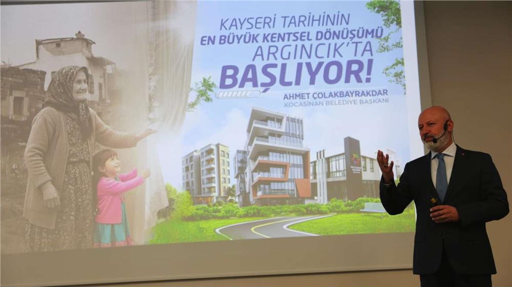 Çolakbayrakdar: Dönüşümle 4 bin 35 aile mutlu ve huzurlu yuvalarında