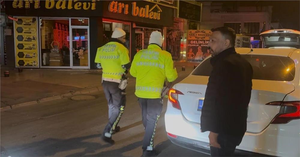 'Dur' ihtarına uymayan sürücü, 6 gün arayla ikinci kez alkollü yakalandı