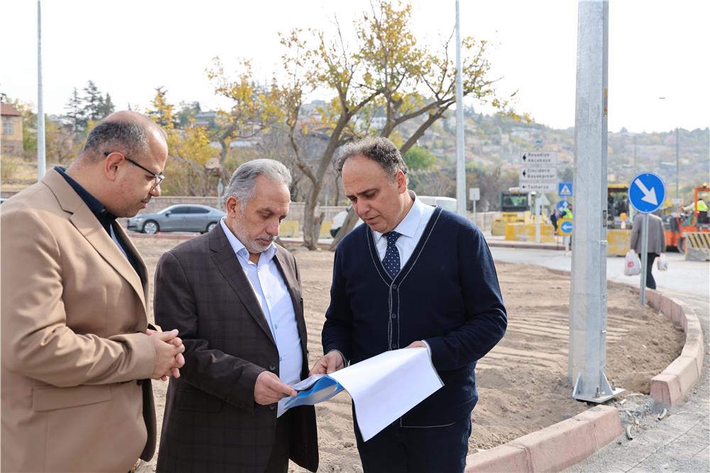 Dut Kavşağı’na yeni çehre