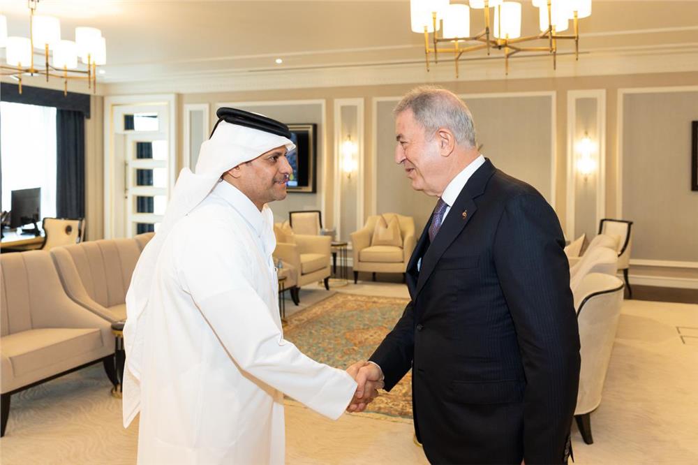 Hulusi Akar ve TBMM heyetinden Katar'a çıkarma: Kritik görüşmede neler konuşuldu?