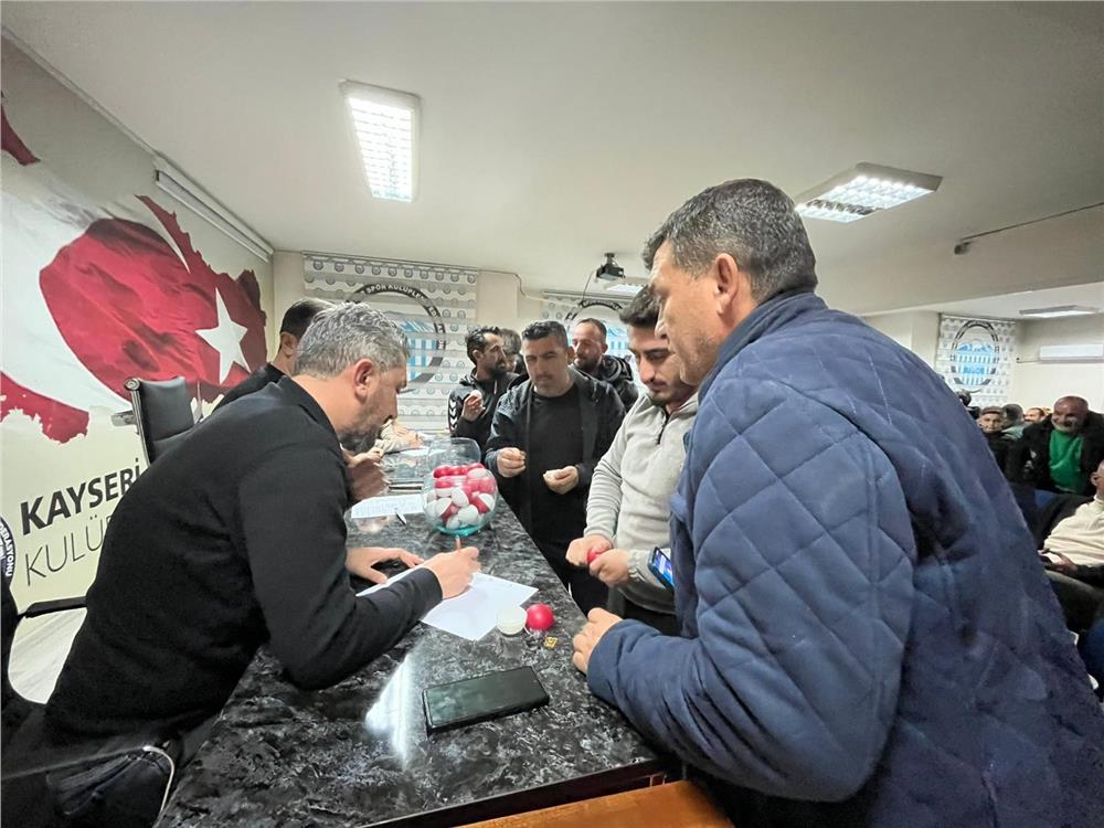 U14 Ligi 2025-2026 sezonu fikstür çekimi yapıldı