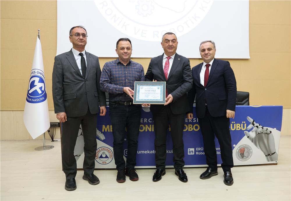 KAYSO Başkanı Büyüksimitci, ERÜ öğrencileri ile buluştu