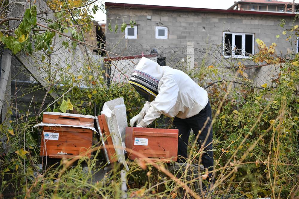 Kovan sizden arı bizden projesine teşekkür