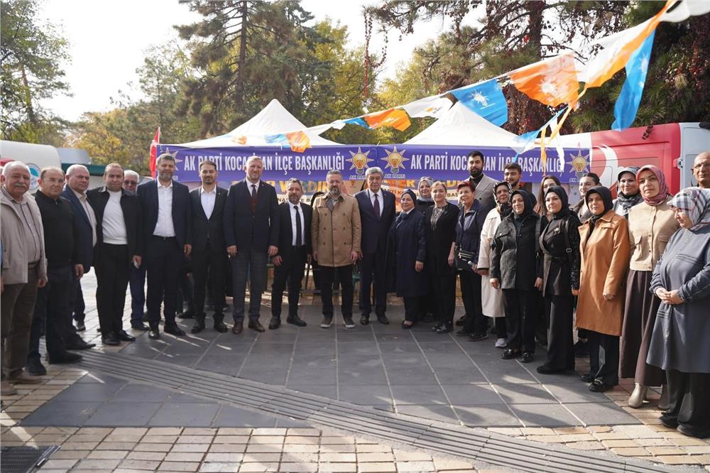 Okandan: Bu şehrin her sokağında AK Parti’nin emeği var
