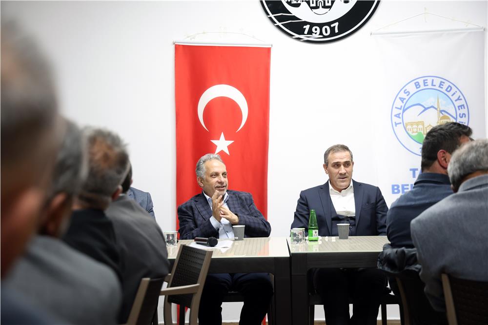 Talas'ta muhtarlar Akçakaya'da buluştu