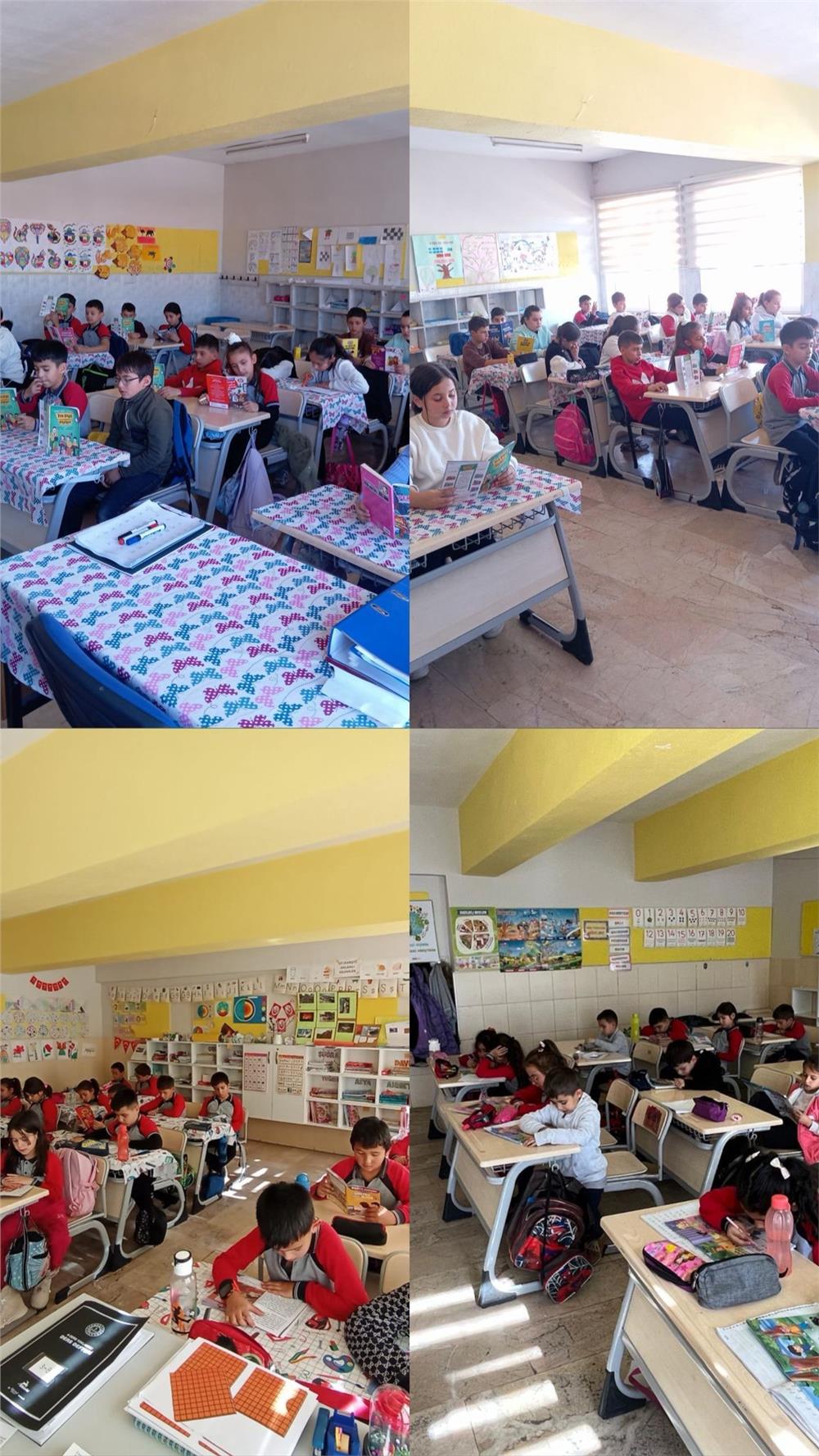 Tomarza'da kitap okuma etkinliği düzenlendi