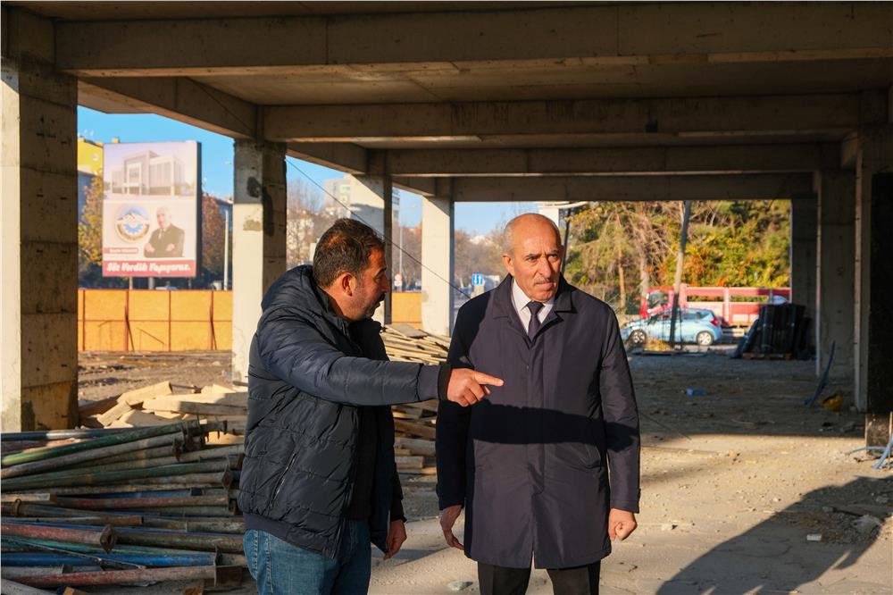 50 bin esnafın temsil edileceği KESOB’un yeni hizmet binası 78 günde yükseldi