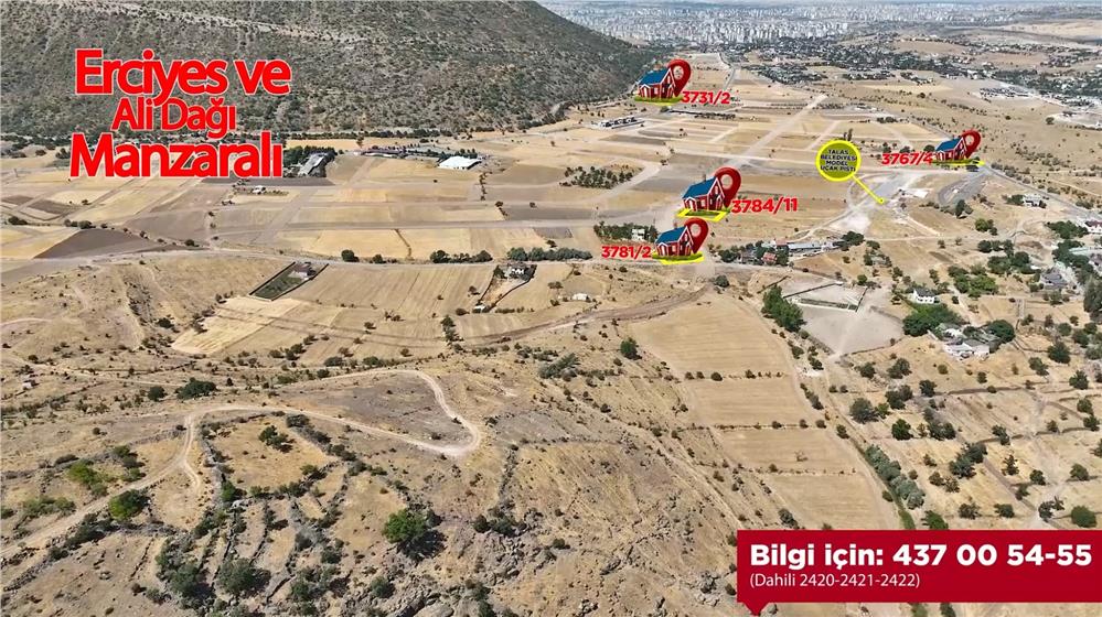 Akçakaya ve Endürlük'te 14 prestijli villa parseli satışta