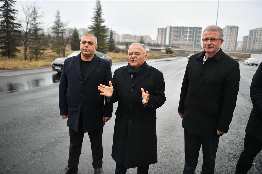 Başkan Büyükkılıç, Kartal Kavşağı'na alternatif yeni güzergâhı inceledi: 11 milyon TL’lik yatırım