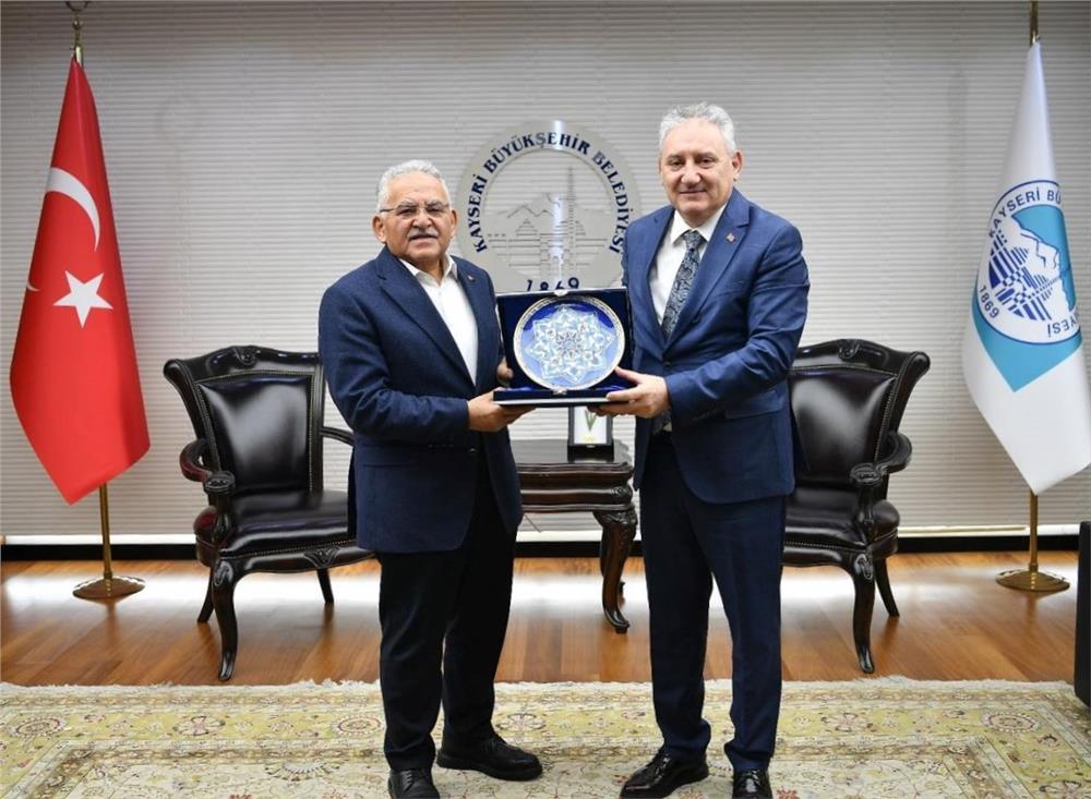 Başkan Büyükkılıç, Tarım Reformu Genel Müdürü Yıldız’ı ağırladı