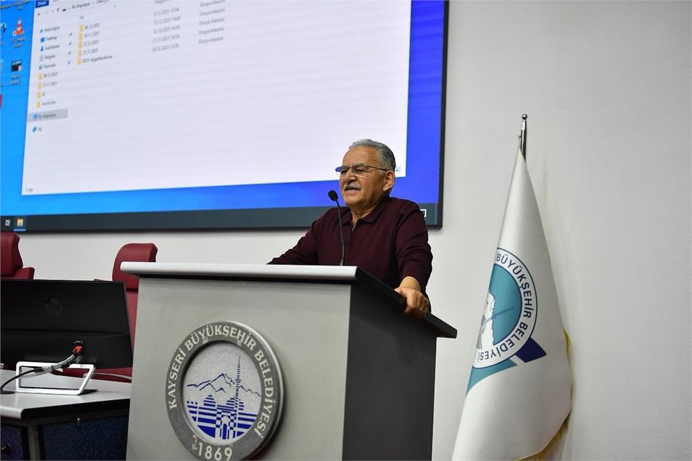 Başkan Büyükkılıç’tan ‘2025 Yılı Değerlendirme ve 2026 Yılı Yol Haritası Zirvesi’