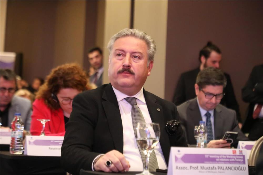 Başkan Palancıoğlu, Avrupa Birliği Toplantısı'nda Türkiye'nin haklarını savundu