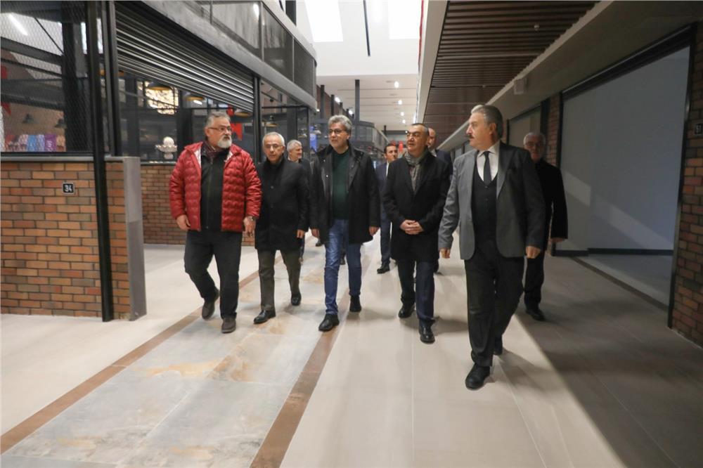 Başkan Palancıoğlu KAYSO heyetine gözde projelerini gezdirdi