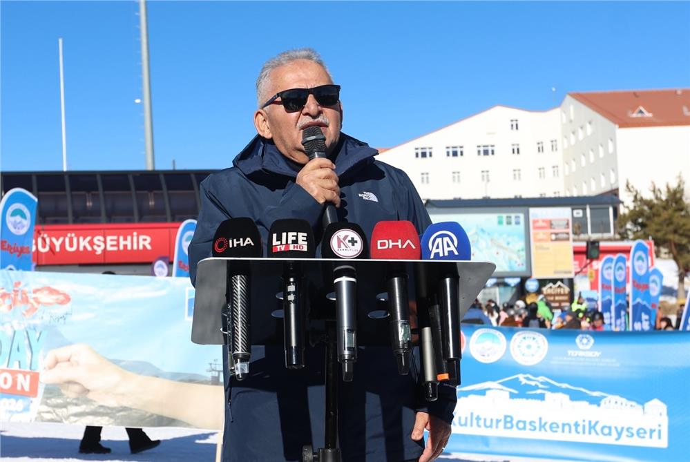 Büyükkılıç: Erciyes'te bu sene hedefimiz 3 milyon ziyaretçi