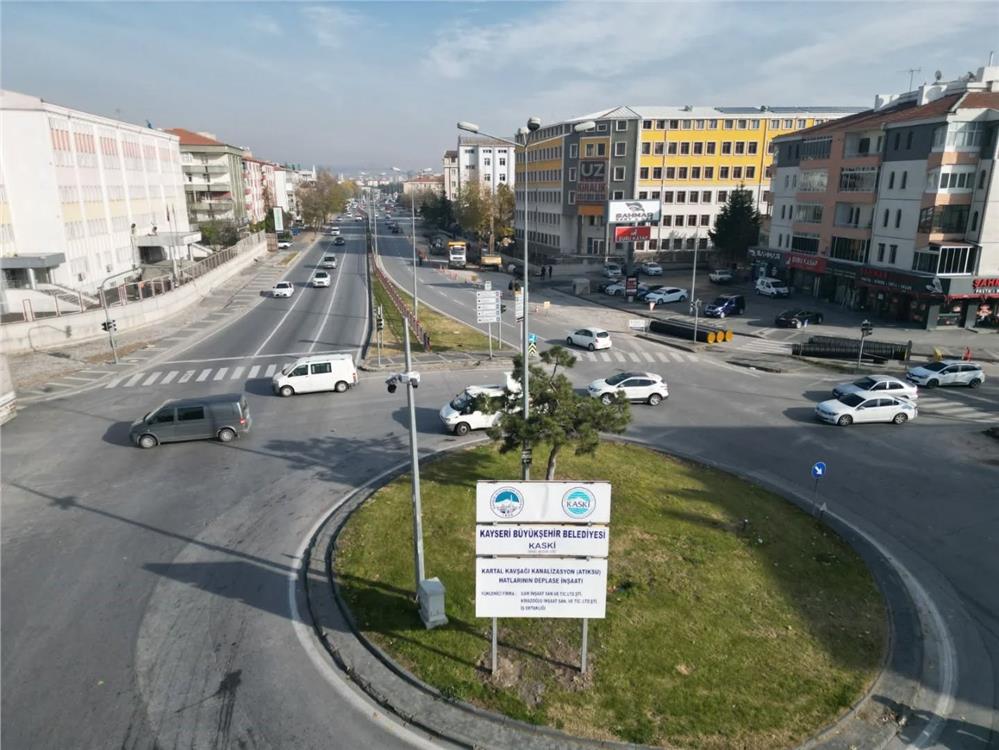 Büyükşehir, Kartal Kavşağı'nda altyapıyı güçlendiriyor