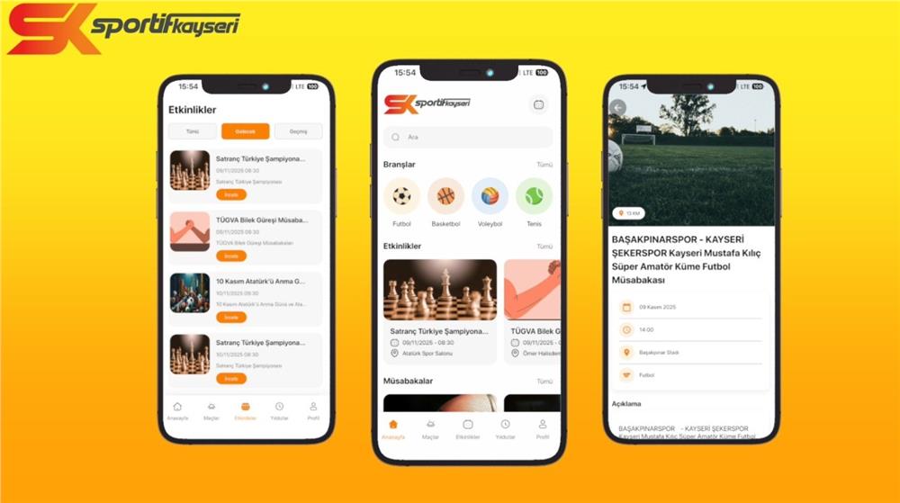 Büyükşehir’den sporun dijital adresi: ‘Sportif Kayseri’