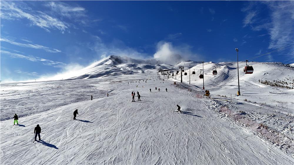 Erciyes yılbaşında yüzde 100