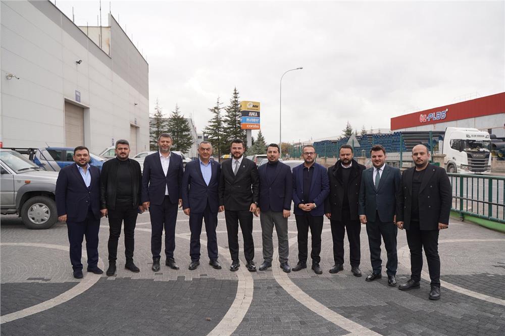 İl Başkanı Okandan OSB’de Firmaları Ziyaret Etti