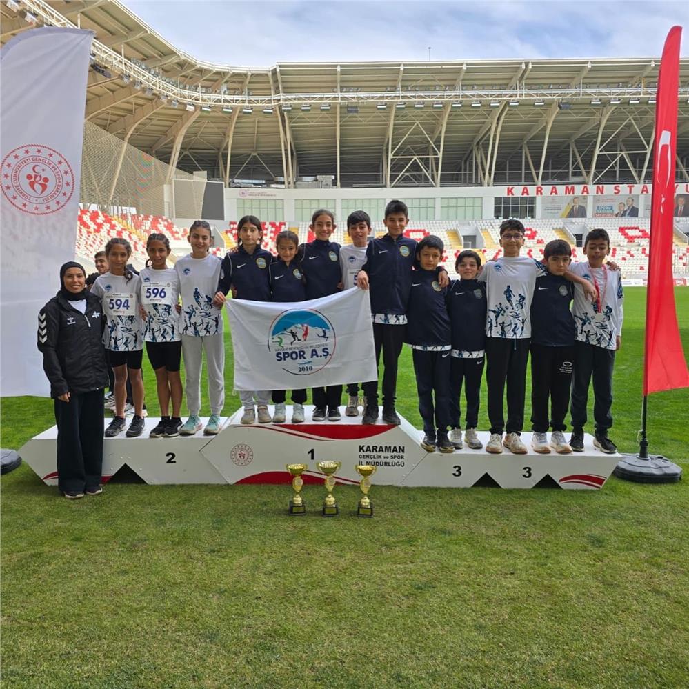 Kayseri Spor A.Ş. Karaman’dan madalyalar ile döndü