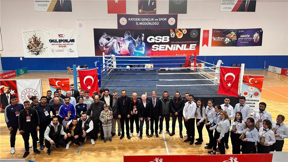 Kayseri’de Gazilerimize Vefa Muaythai Şampiyonası yapıldı
