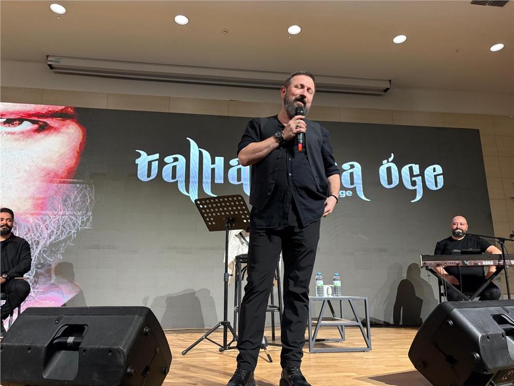 Kayseri'de Talha Bora Öge konserine yoğun ilgi