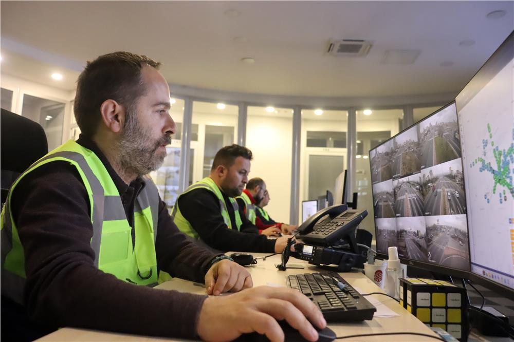 Kayseri'de trafik 370 kamera ile güvende