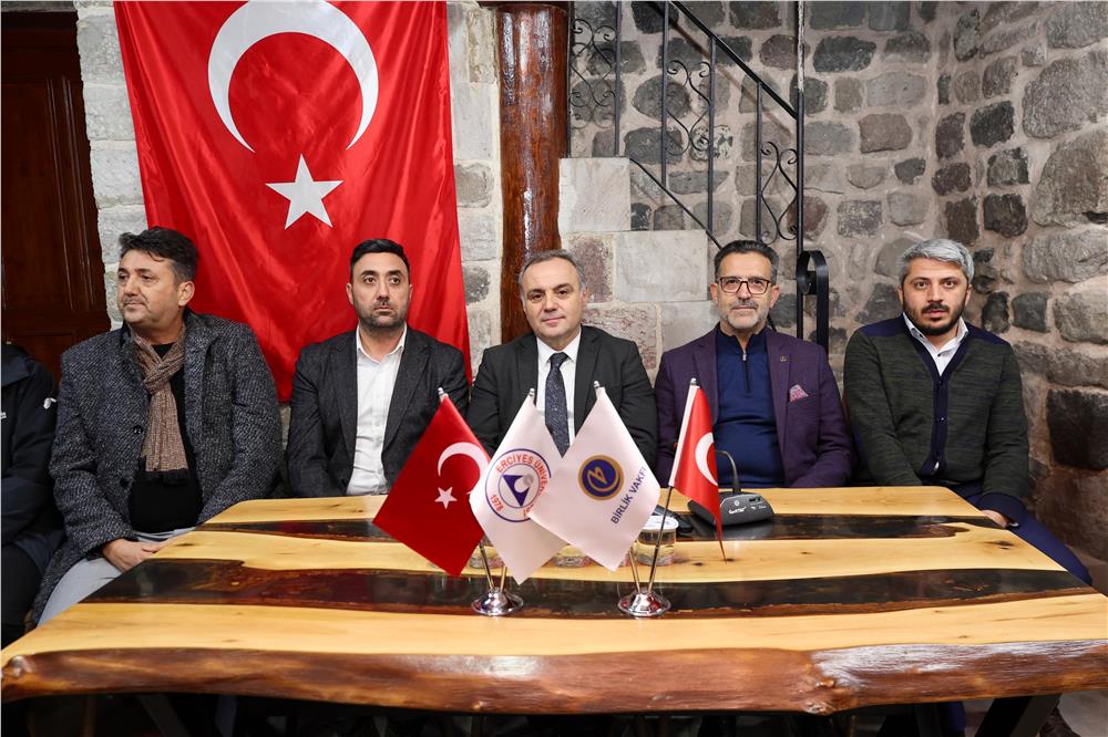 Rektör Prof. Dr. Altun, 'Birlik Söyleşileri'nin konuğu oldu