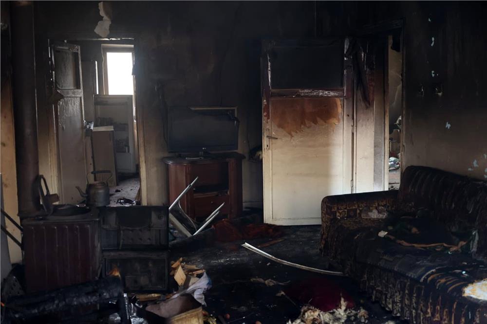 Sobadan çıkan yangında 84 yaşındaki kadın hayatını kaybetti