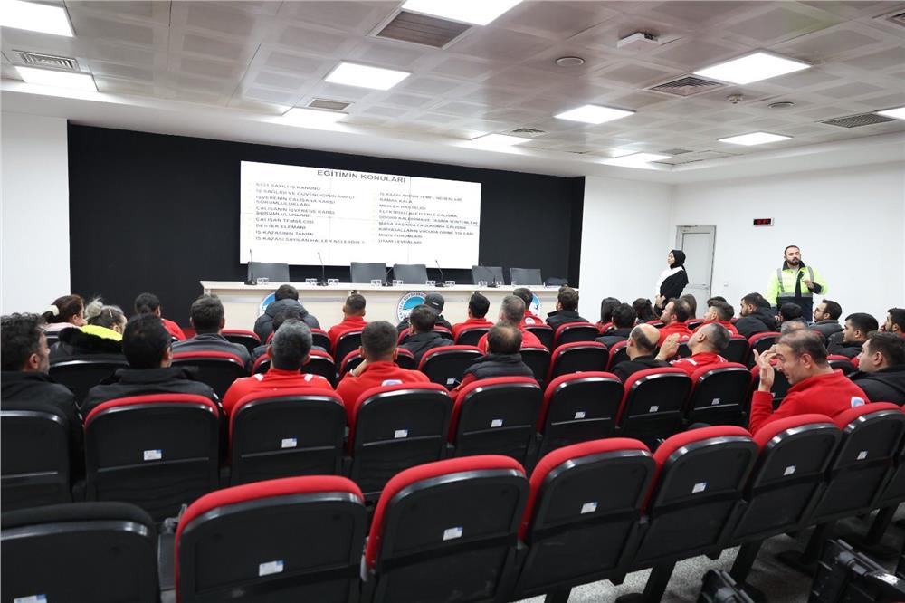 Spor A.Ş. personeline iş sağlığı ve güvenliği eğitimi