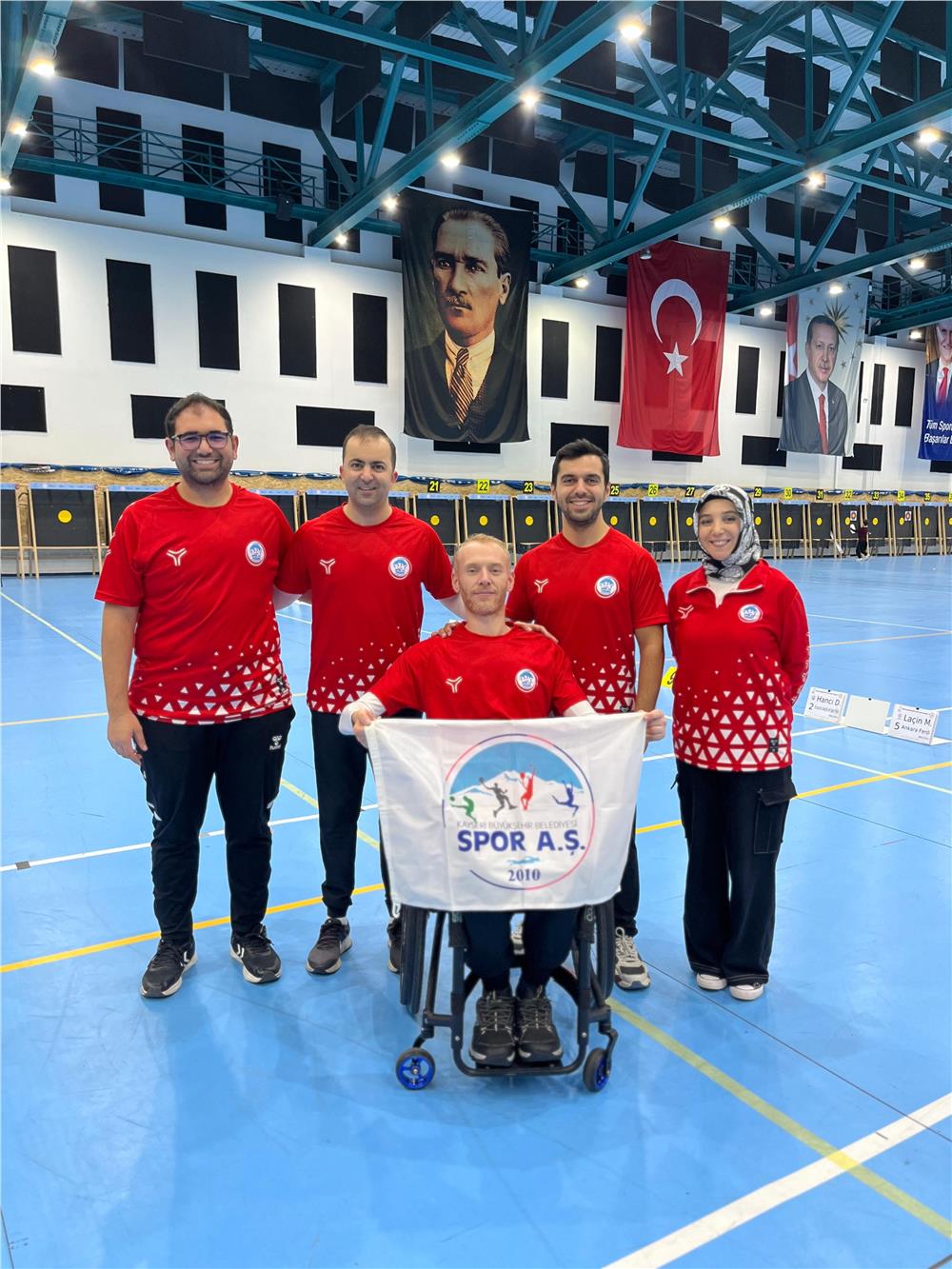 Talas Belediyesi Personeli Şehit Kemikkıran milli takımda