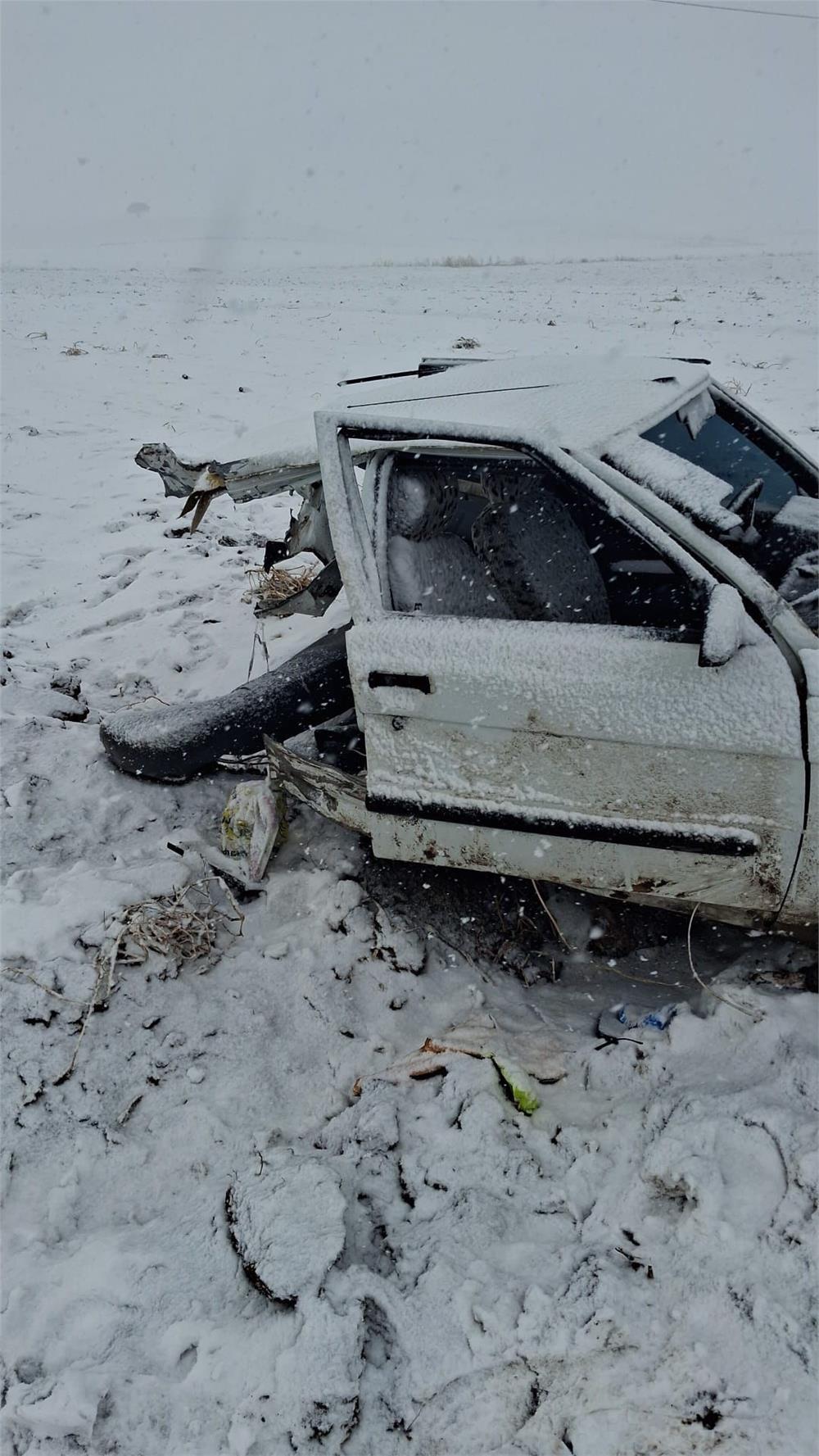 Tomarza’da trafik kazası: 2 yaralı