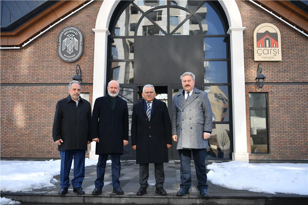 Başkan Büyükkılıç, Çarşı Melikgazi'ye inceledi