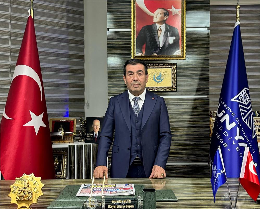 Başkan Metin: 2026 yılındaki hedefimiz problemsiz bir Bünyan bırakmak