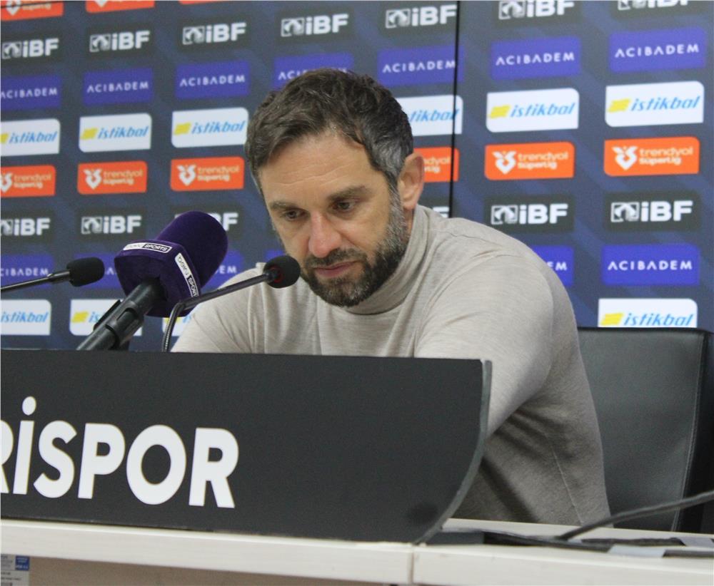 Djalovic: Bugünkü mağlubiyetten sonra bir hayal kırıklığı yaşıyorum