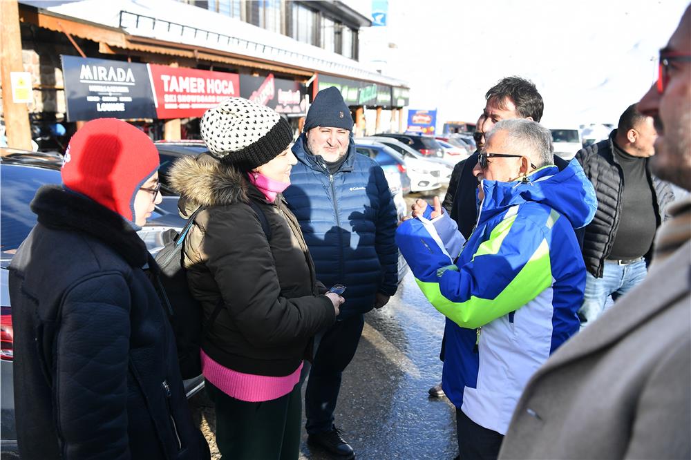 Dünyanın dört bir yanından gelen misafirlerden Erciyes