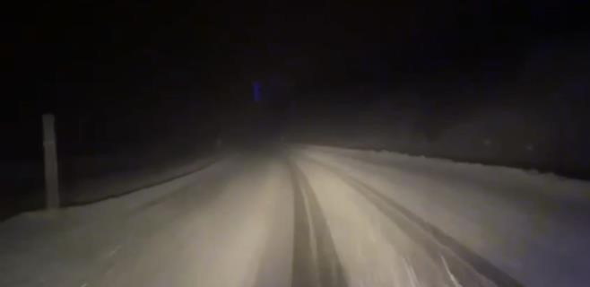 Kayseri-Kahramanmaraş kara yolu araç trafiğine kapatıldı