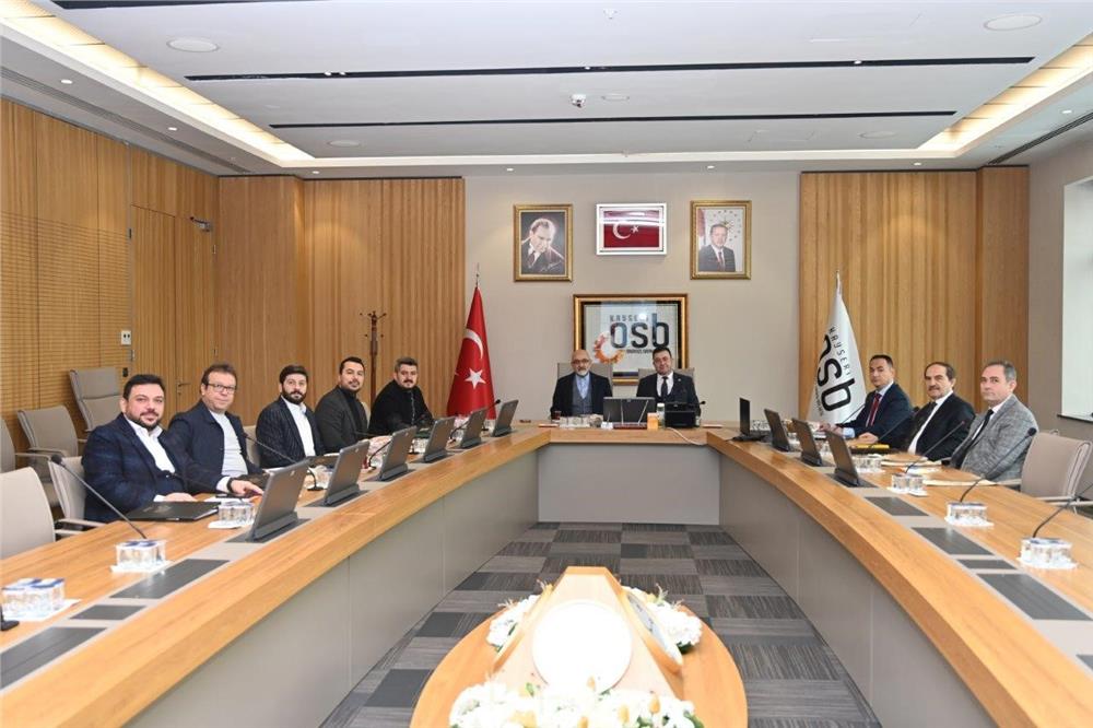 Kayseri OSB Yönetim Kurulu toplantısı yapıldı